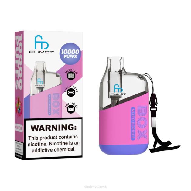 Fumot Original RandM Tornado Box Zariadenie na reguláciu prietoku vzduchu 10000 1ks TV4Z100 - tornado vape SK - kolový ľad