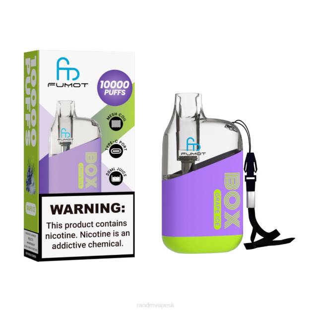 Fumot Original RandM Tornado Box Zariadenie na reguláciu prietoku vzduchu 10000 1ks TV4Z100 - tornado vape SK - kolový ľad
