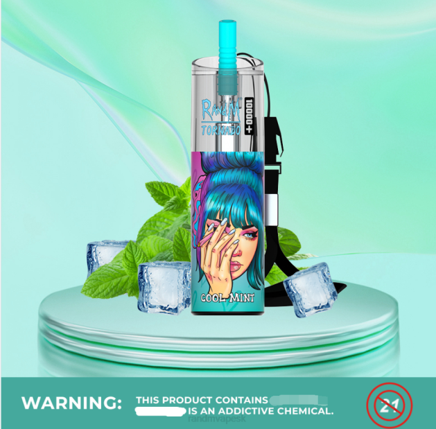 RandM Tornado 10000 plus zariadenie na reguláciu prietoku vzduchu 1ks TV4Z85 - RandM vape Bratislava - broskyňa mango