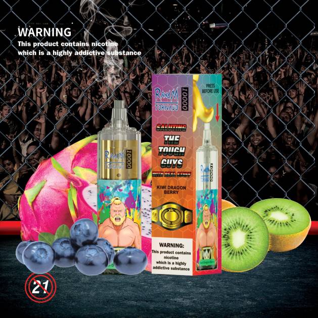 RandM Tornado Zariadenie na reguláciu prietoku vzduchu 10000 1ks TV4Z114 - RandM vape sale - drvimto