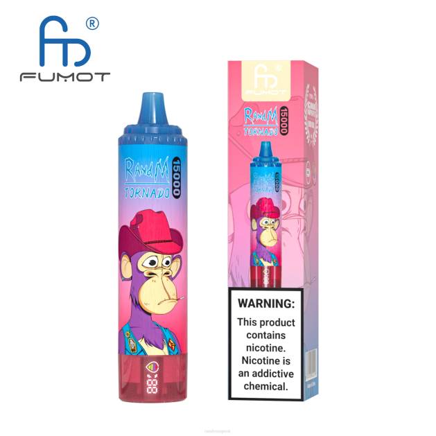 Fumot RandM Tornado 15000 vape zariadenie s batériou a displejom džúsu verzia 1 TV4Z23 - RandM tornado sale - ananásový ľad