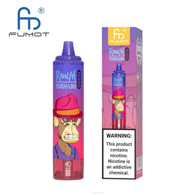 Fumot RandM Tornado 15000 vape zariadenie s batériou a displejom džúsu verzia 1 TV4Z23 - RandM tornado sale - ananásový ľad