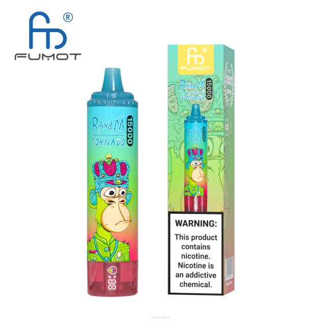 Fumot RandM Tornado 15000 vape zariadenie s batériou a displejom džúsu verzia 1 TV4Z23 - RandM tornado sale - ananásový ľad