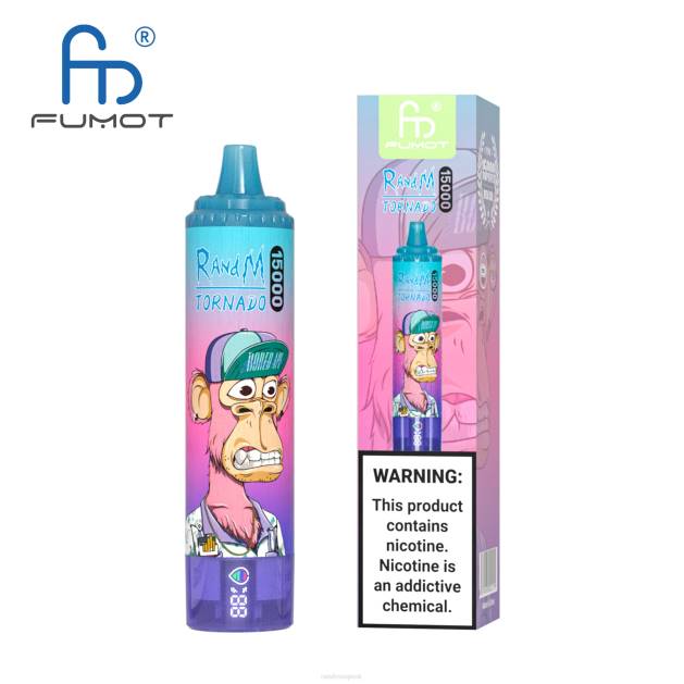 Fumot RandM Tornado 15000 vape zariadenie s batériou a displejom džúsu verzia 1 TV4Z23 - RandM tornado sale - ananásový ľad