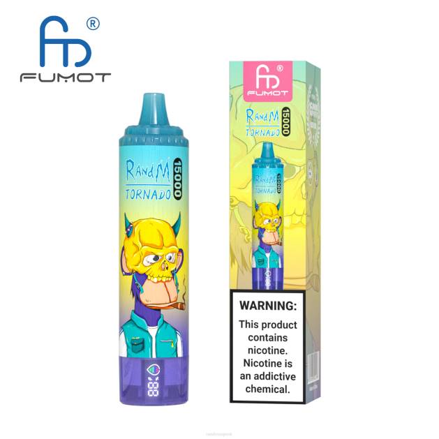 Fumot RandM Tornado 15000 vape zariadenie s batériou a displejom džúsu verzia 1 TV4Z23 - RandM tornado sale - ananásový ľad