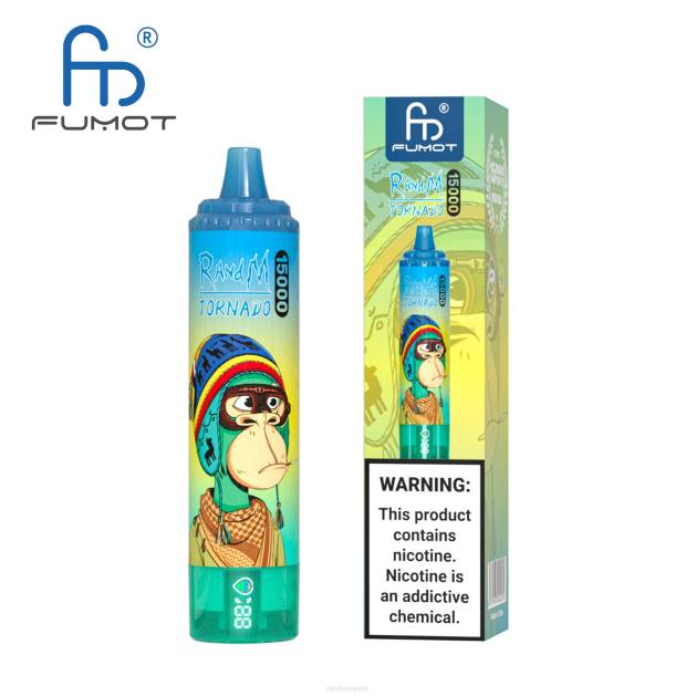 Fumot RandM Tornado 15000 vape zariadenie s batériou a displejom džúsu verzia 3 TV4Z48 - RandM online shop - čučoriedkové granátové jablko