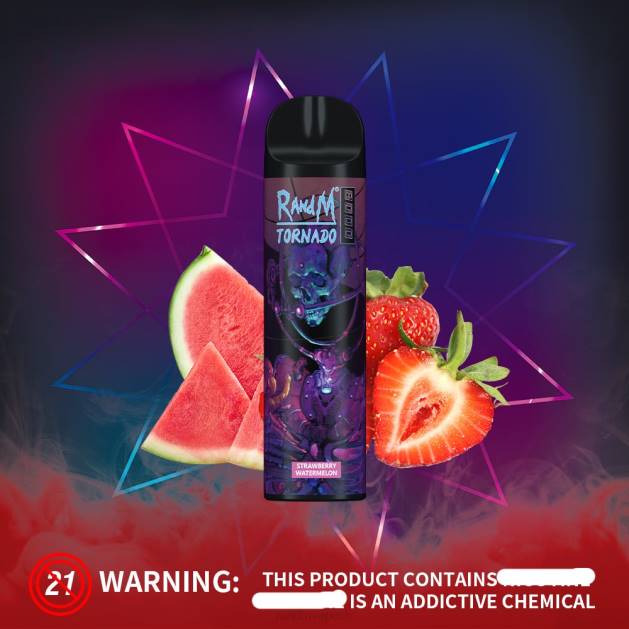 RandM Tornado 8000 vape zariadenie na reguláciu prietoku vzduchu 1ks TV4Z238 - RandM online shop - jahodový melón