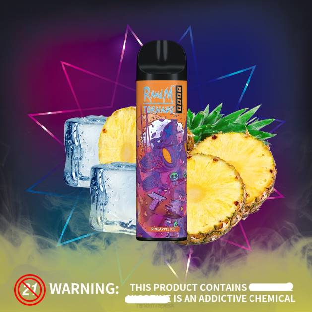 RandM Tornado 8000 vape zariadenie na reguláciu prietoku vzduchu 1ks TV4Z243 - RandM tornado sale - hroznový pomaranč