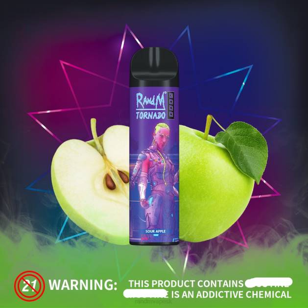 RandM Tornado 8000 vape zariadenie na reguláciu prietoku vzduchu 1ks TV4Z248 - RandM online shop - čučoriedkový ľad
