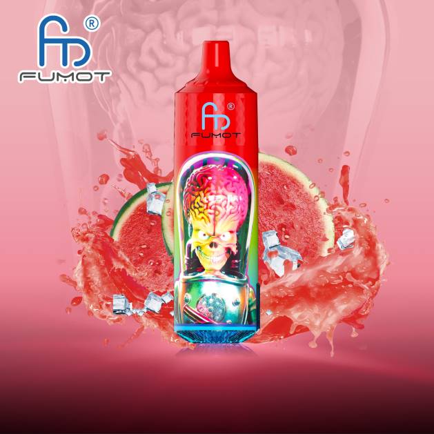 Fumot RandM Tornado 9000 pro vape zariadenie s batériou a displejom džúsu verzia 1 TV4Z203 - RandM tornado sale - melónový ľad